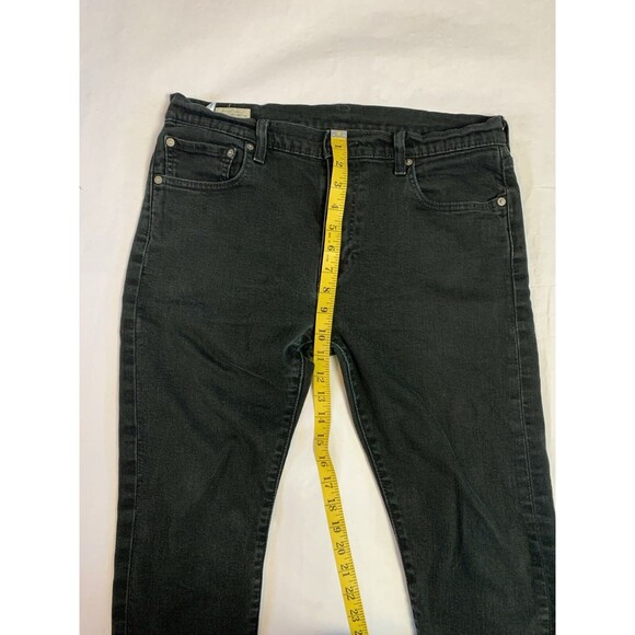 Levi's 512 Jeans Mens 33x30 Black Big E Skinny Fit Premium Skater - Picture 9 of 10